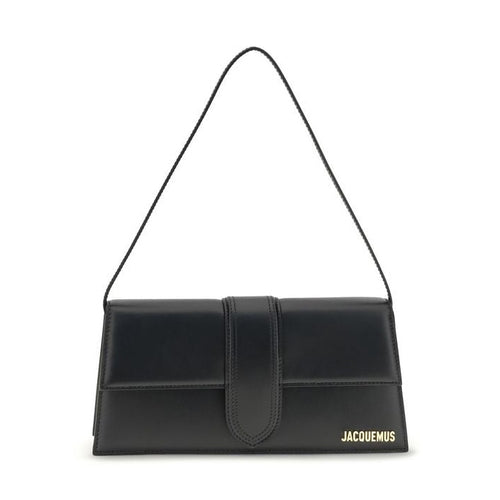 Jacquemus Black Calf Leather Bos Taurus Shoulder Bag
