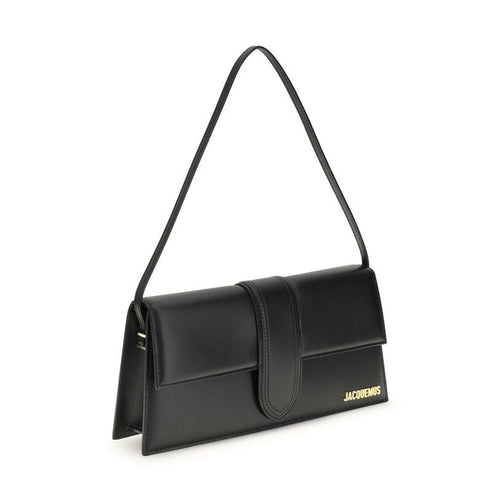 Jacquemus Black Calf Leather Bos Taurus Shoulder Bag