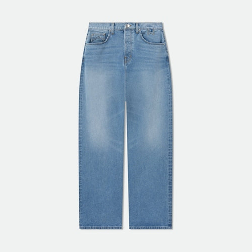 Rhude Blue Cotton Jeans Denim
