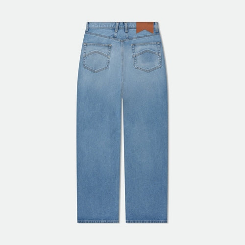 Rhude Blue Cotton Jeans Denim