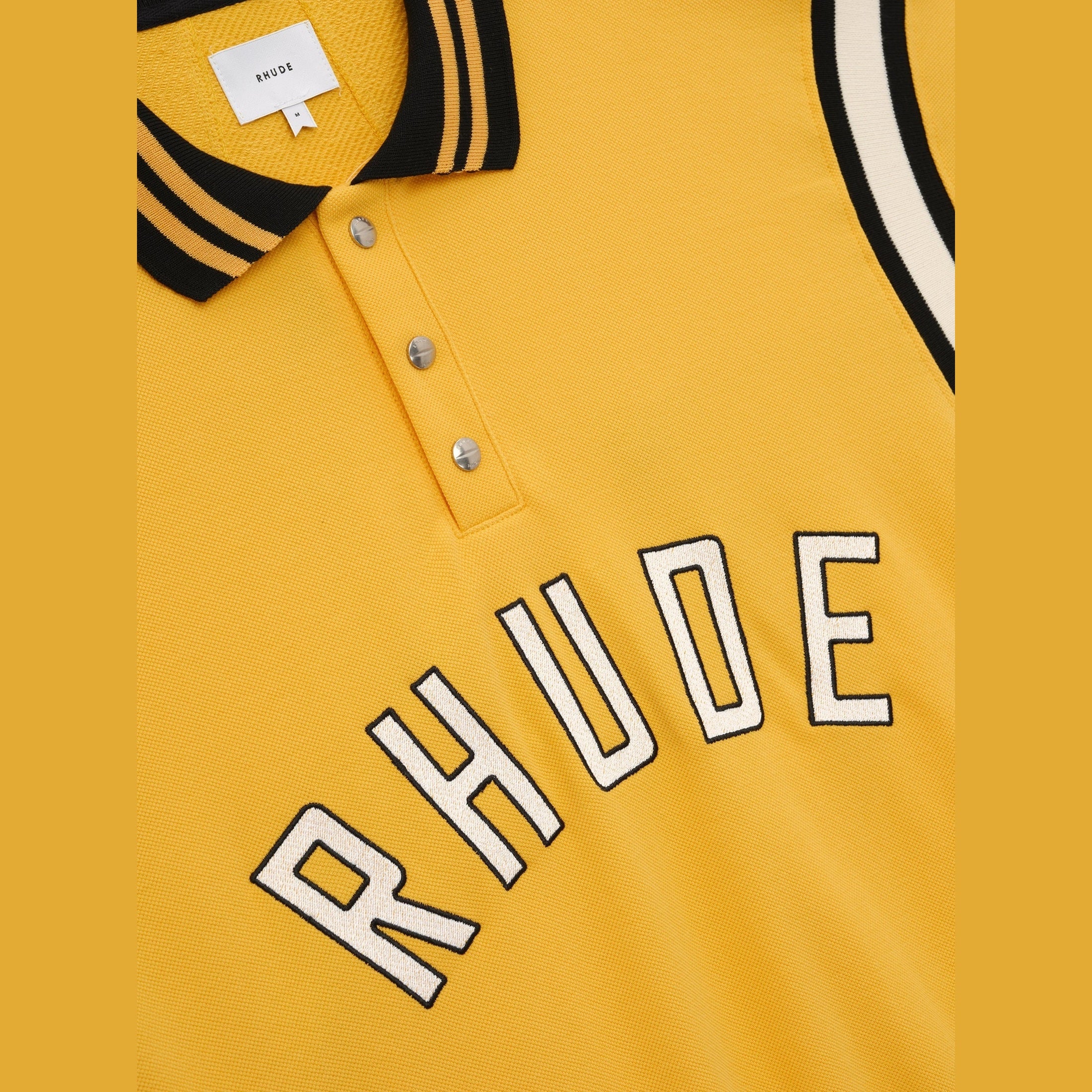 Rhude Multicolor Cotton Polo Shirt