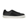 Ferragamo Black Calf Leather Bos Taurus Low Top Sneakers