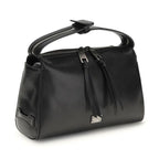Dolce & Gabbana Black Calf Leather Bos Taurus Handbag