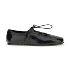 Church's Black Calf Leather Bos Taurus Ballet Flats