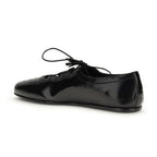 Church's Black Calf Leather Bos Taurus Ballet Flats