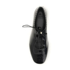 Church's Black Calf Leather Bos Taurus Ballet Flats