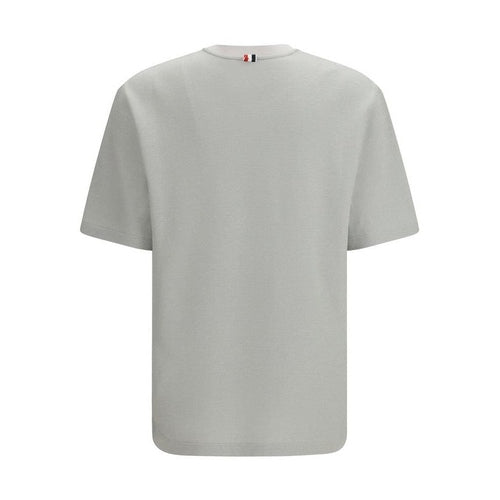 Thom Browne Gray Cotton T-Shirt