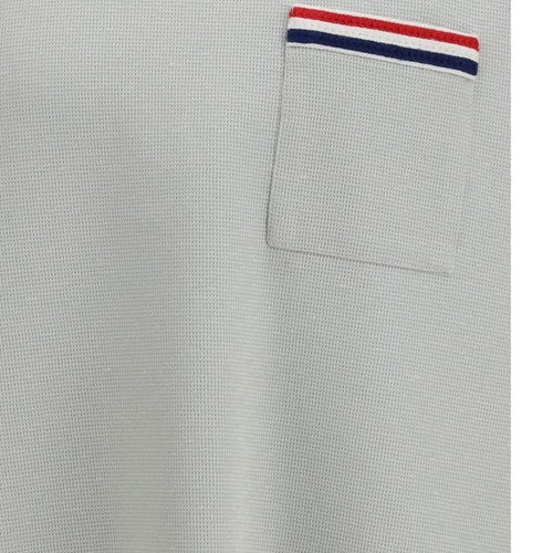 Thom Browne Gray Cotton T-Shirt
