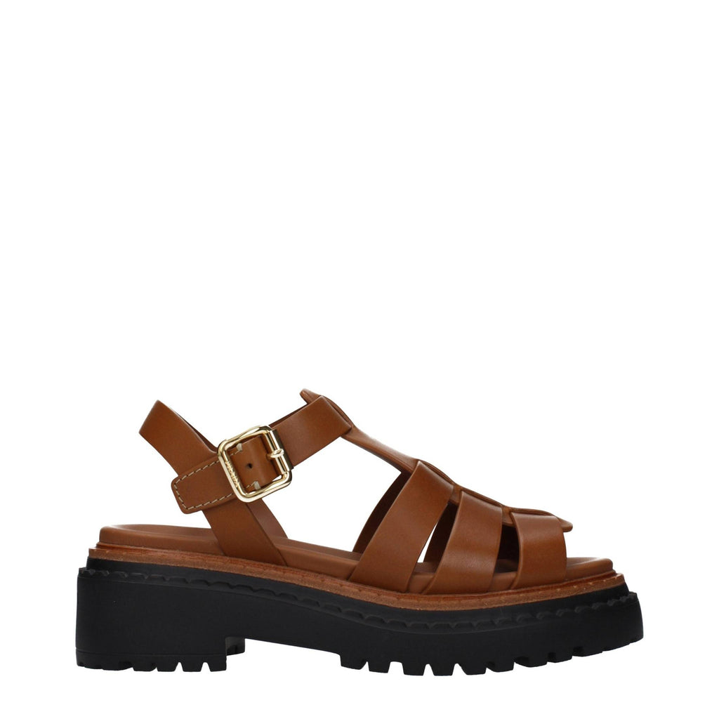 Prada Brown Leather False