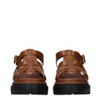 Prada Brown Leather False