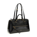 Dolce & Gabbana Black Calf Leather Bos Taurus Shoulder Bag