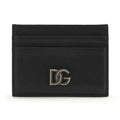 Dolce & Gabbana Black Calf Leather Bos Taurus Wallet