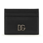 Dolce & Gabbana Black Calf Leather Bos Taurus Wallet