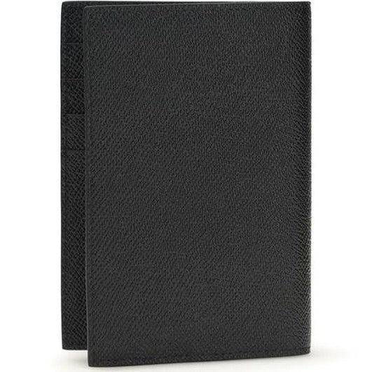 Dolce & Gabbana Black Calf Leather Bos Taurus Wallet