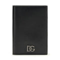 Dolce & Gabbana Black Calf Leather Bos Taurus Wallet