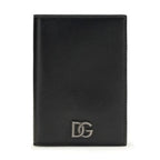 Dolce & Gabbana Black Calf Leather Bos Taurus Wallet