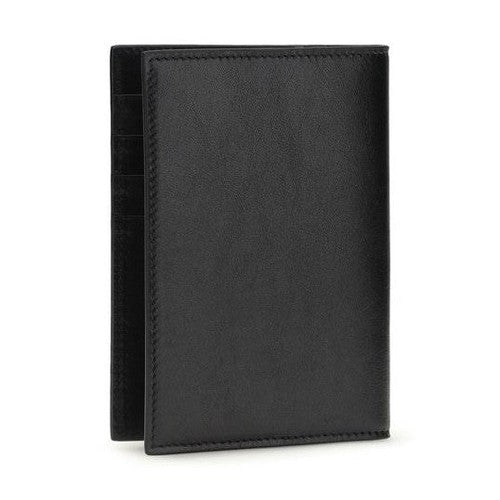 Dolce & Gabbana Black Calf Leather Bos Taurus Wallet