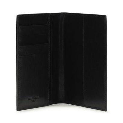 Dolce & Gabbana Black Calf Leather Bos Taurus Wallet
