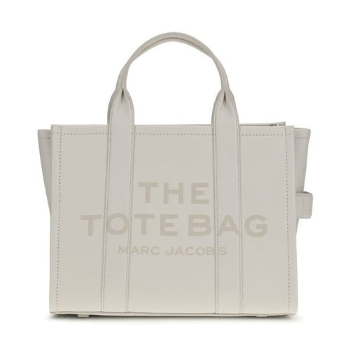 Marc Jacobs White Calf Leather Bos Taurus Handbag