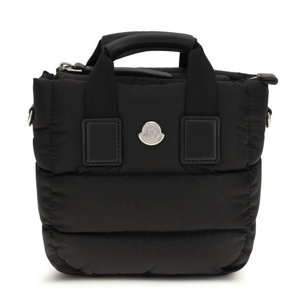Moncler Black Goose Down Shoulder Bag