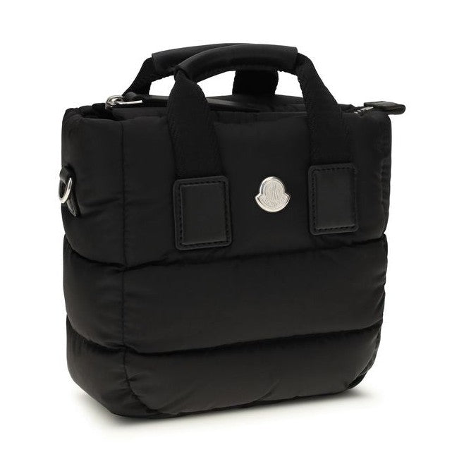 Moncler Black Goose Down Shoulder Bag