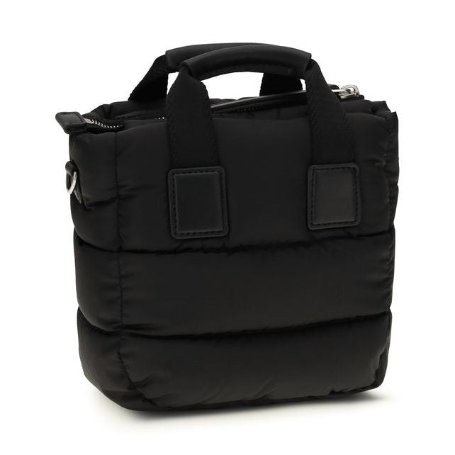 Moncler Black Goose Down Shoulder Bag