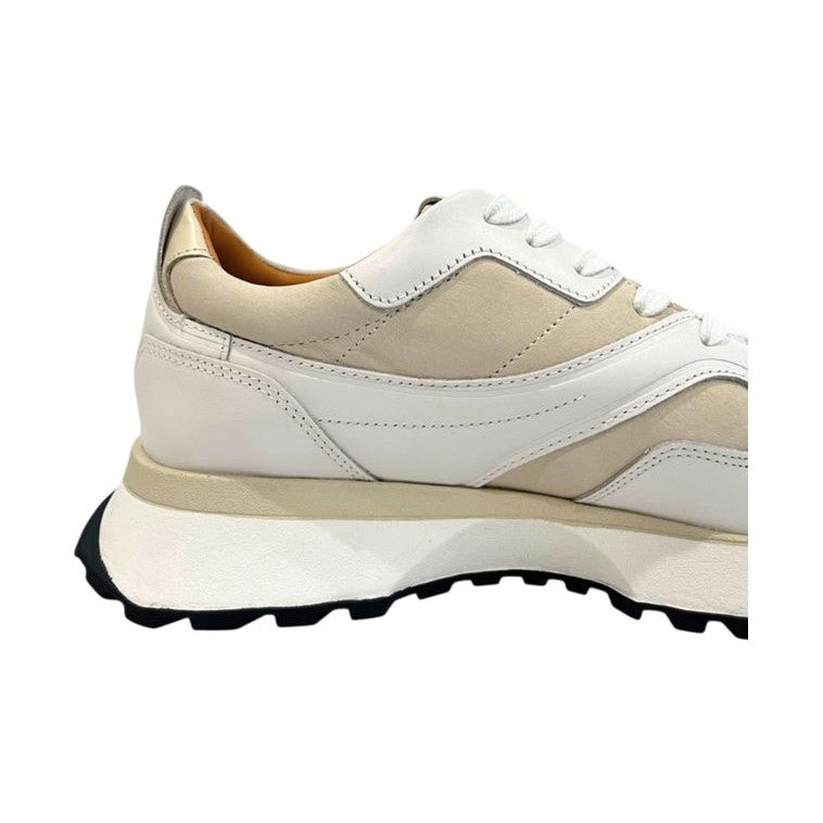 Hugo Boss White Leather Men Sneaker