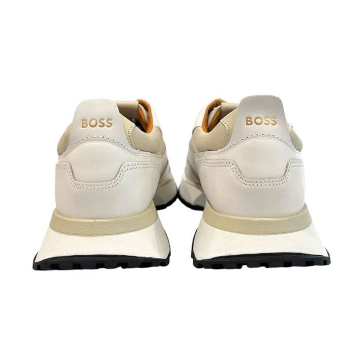 Hugo Boss White Leather Men Sneaker