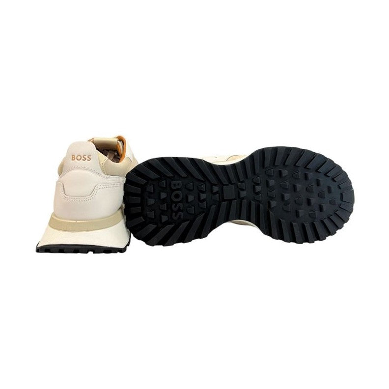 Hugo Boss White Leather Men Sneaker