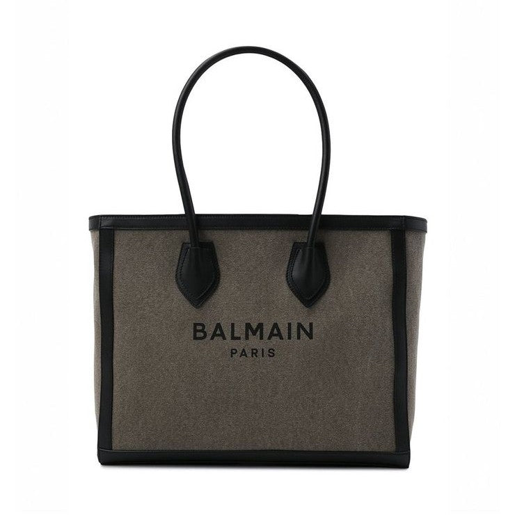 Balmain Bicolor Cotton Tote Bag