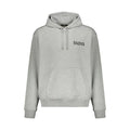 Balmain Gray Cotton Hoodie
