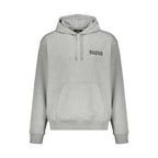 Balmain Gray Cotton Hoodie