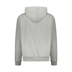 Balmain Gray Cotton Hoodie