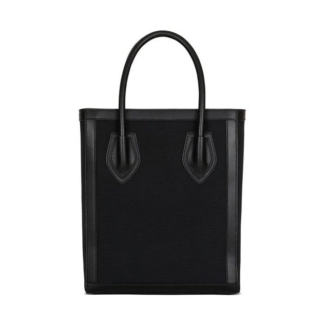 Balmain Black Cotton Tote Bag