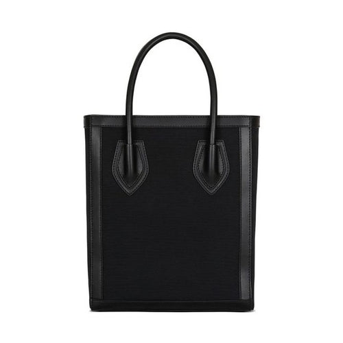 Balmain Black Cotton Tote Bag