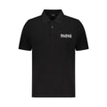 Balmain Black Cotton Polo Shirt