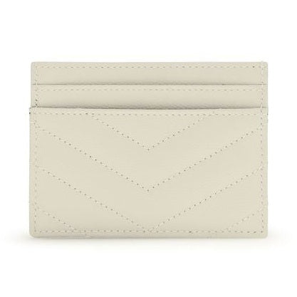 Saint Laurent Beige Calf Leather Bos Taurus Wallet