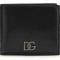 Dolce & Gabbana Black Calf Leather Bos Taurus Wallet