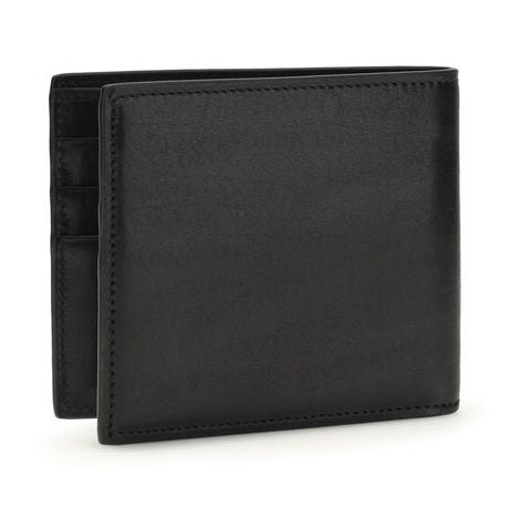 Dolce & Gabbana Black Calf Leather Bos Taurus Wallet