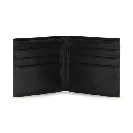 Dolce & Gabbana Black Calf Leather Bos Taurus Wallet