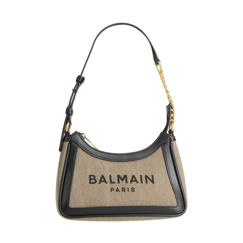 Balmain Bicolor Cotton Shoulder Bag