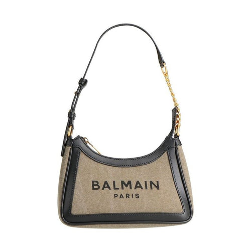 Balmain Bicolor Cotton Shoulder Bag