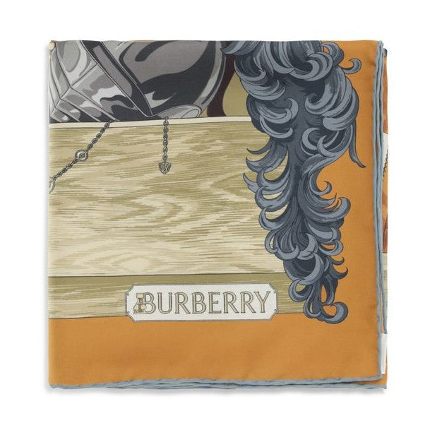 Burberry Multicolor Silk Scarf