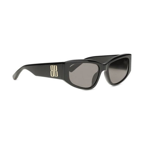 Balenciaga Black Acetate Sunglasses