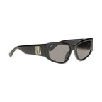 Balenciaga Black Acetate Sunglasses