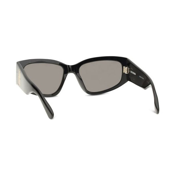 Balenciaga Black Acetate Sunglasses