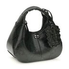 Ganni Black Recycled Polyester Handbag