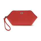 Ganni Multicolor Recycled Leather Clutch Bag