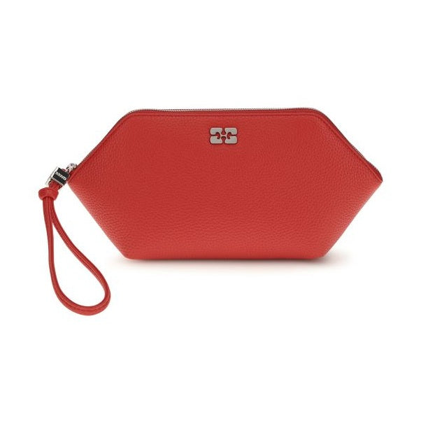 Ganni Multicolor Recycled Leather Clutch Bag