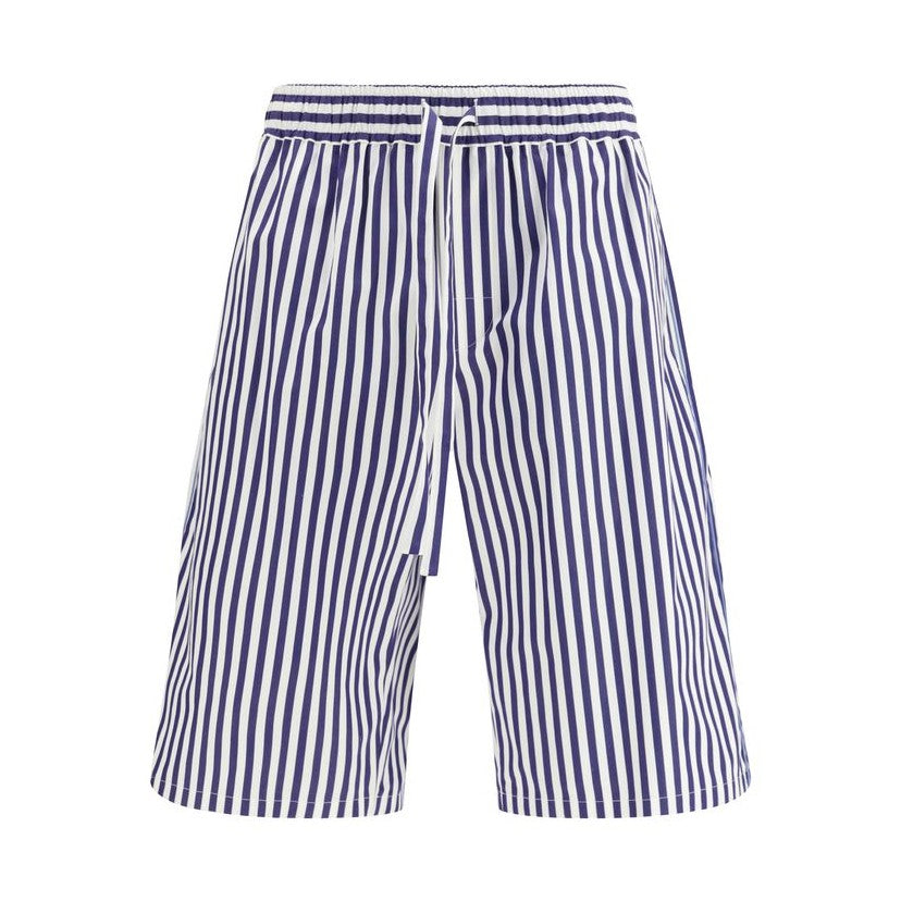 Dolce & Gabbana Multicolor Cotton Bermuda Shorts